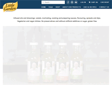 Tablet Screenshot of littlegardenfoods.com